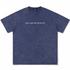VINTAGE! YOU CAN SIT WITH US TEE - NAVY
