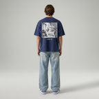 VINTAGE! YOU CAN SIT WITH US TEE - NAVY