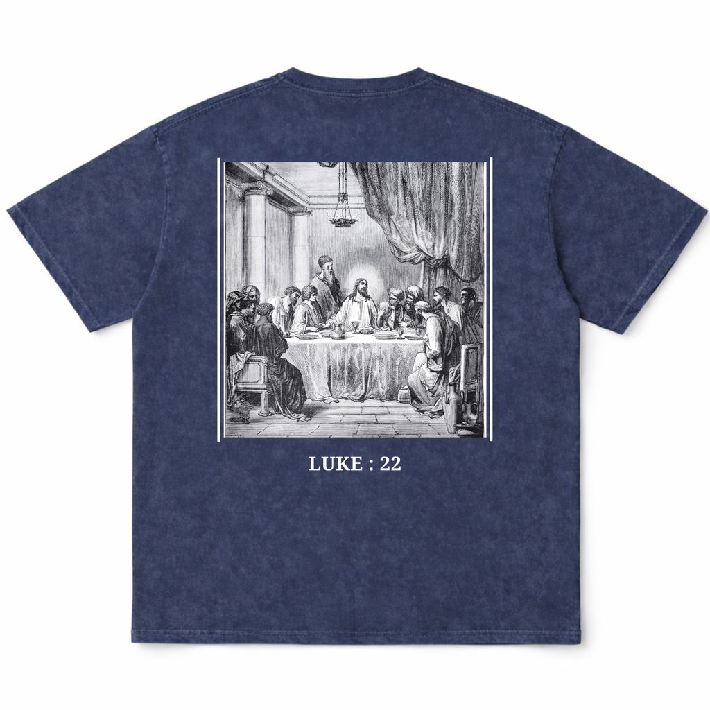 VINTAGE! YOU CAN SIT WITH US TEE - NAVY