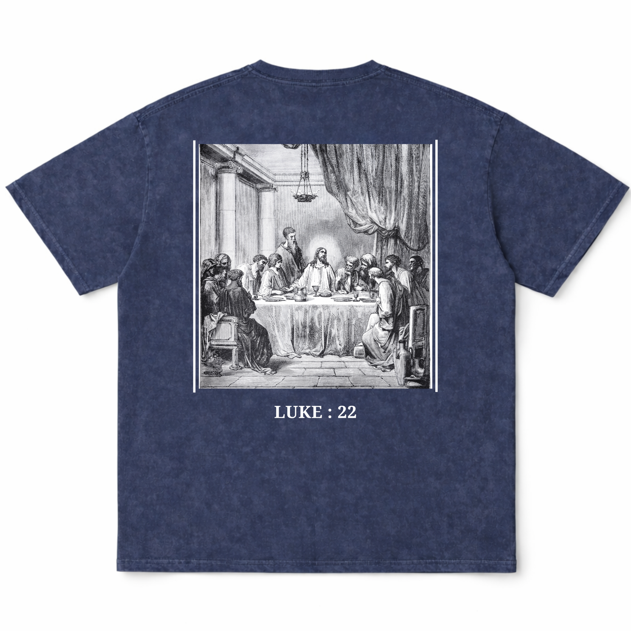 VINTAGE! YOU CAN SIT WITH US TEE - NAVY